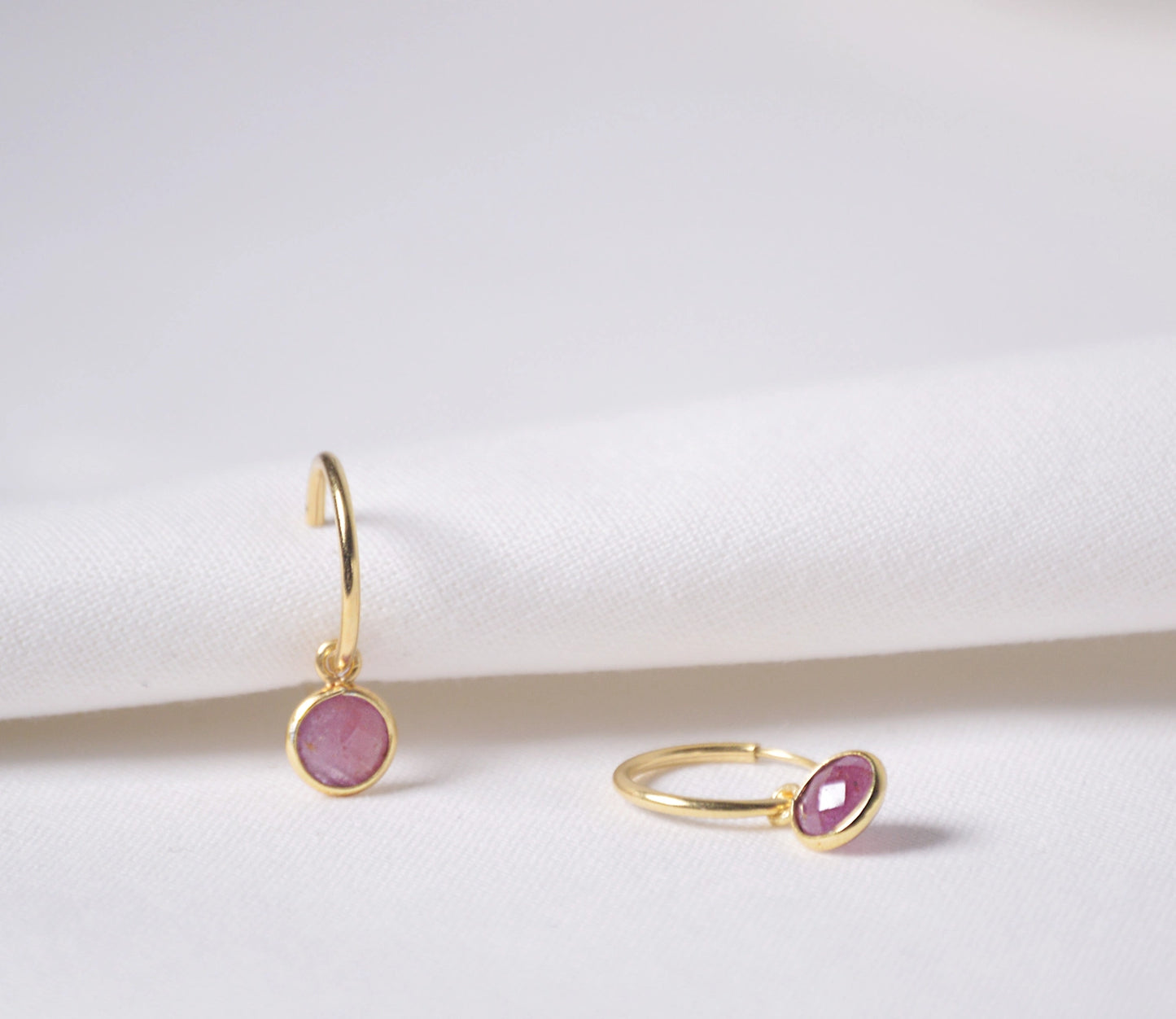 Mutter-Rubin-Reifen | 14 Karat Gold